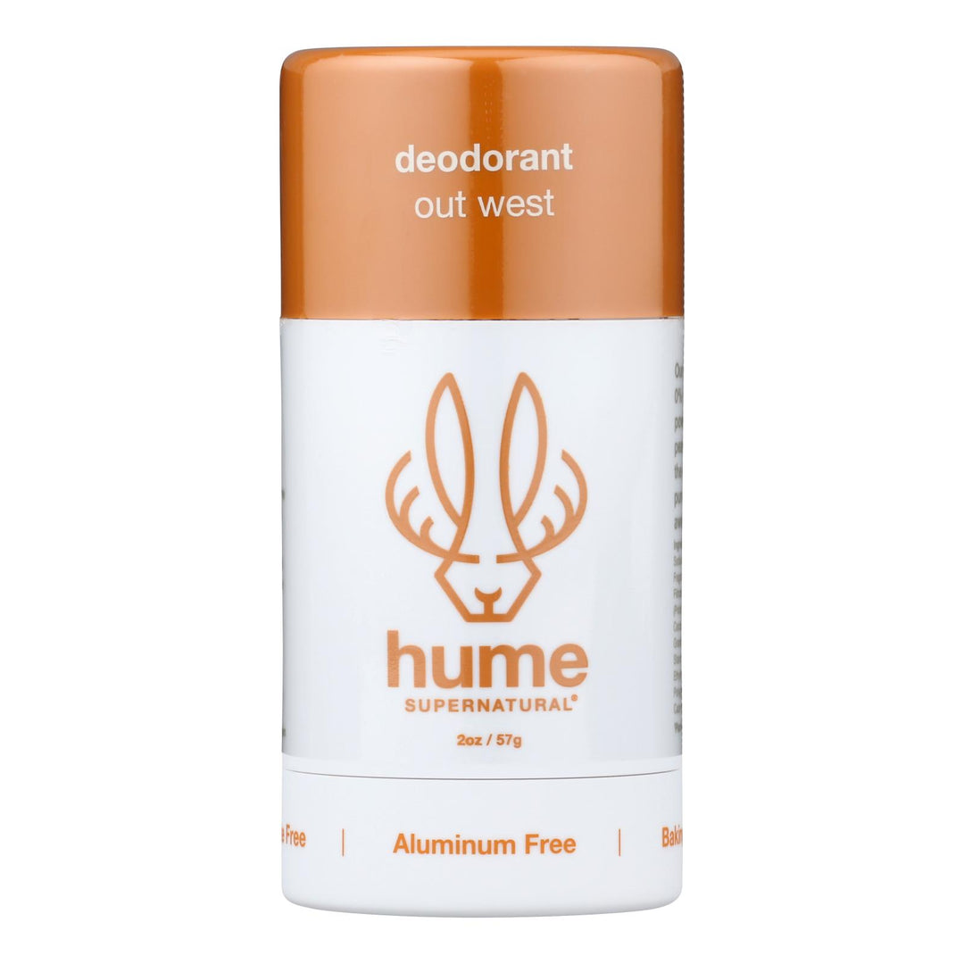 Hume Supernatural - Deodorant Out West Stick - 1 Each - 2 Oz - Maras Green